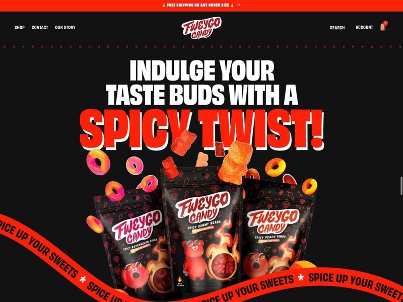 Candy brand store built by TechnoPulse