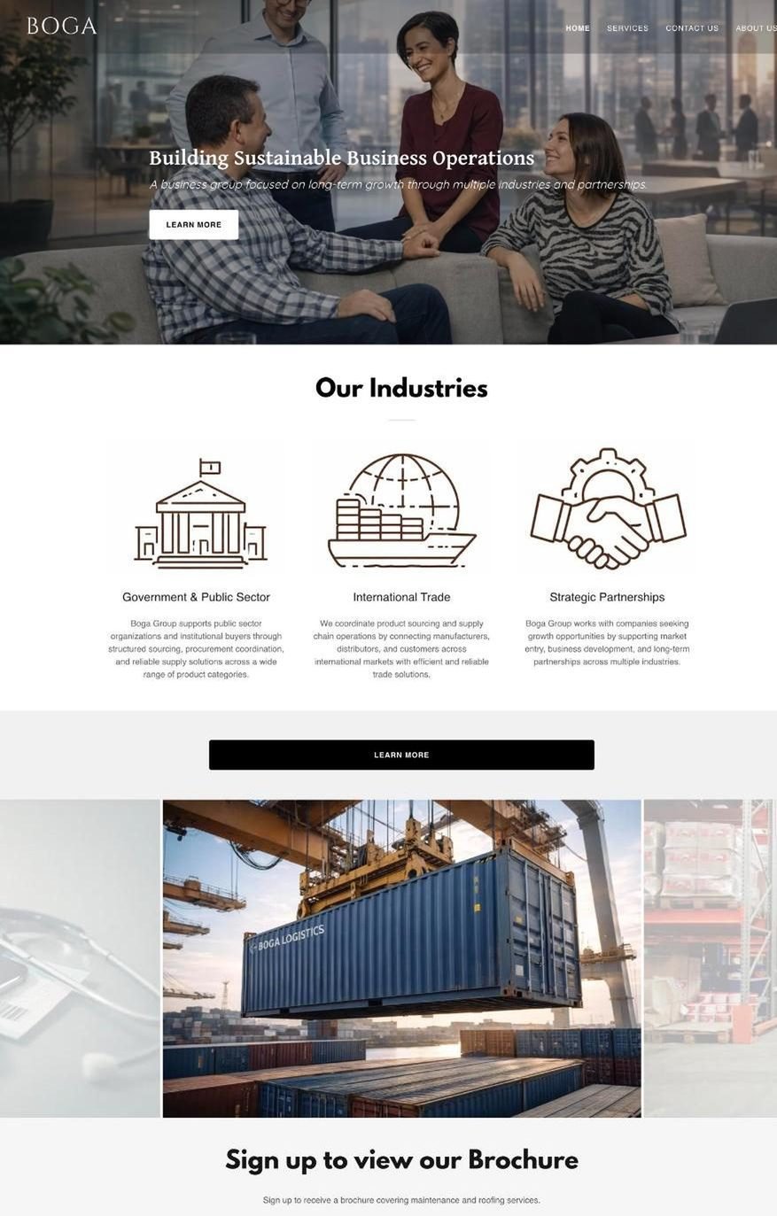 US business group store built by TechnoPulse