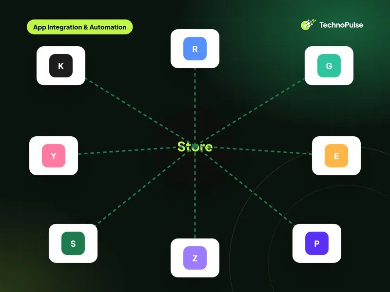 App Integration & Automation illustration